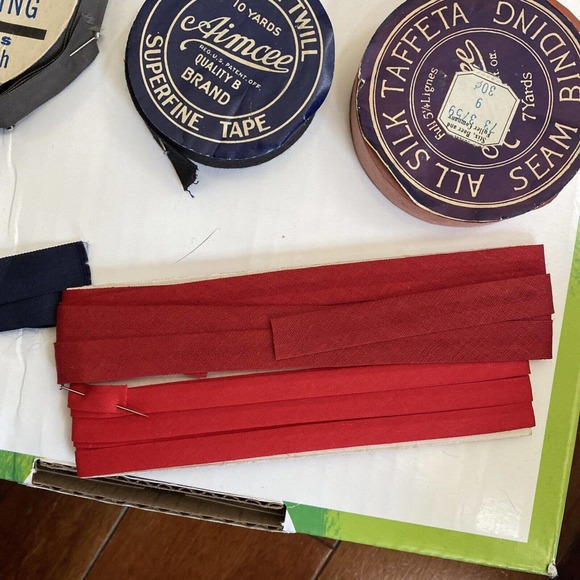 VINTAGE LOT - Seam binding. Victory, Aimcee, Wrights, unbranded. Free shipping - Picture 16 of 16